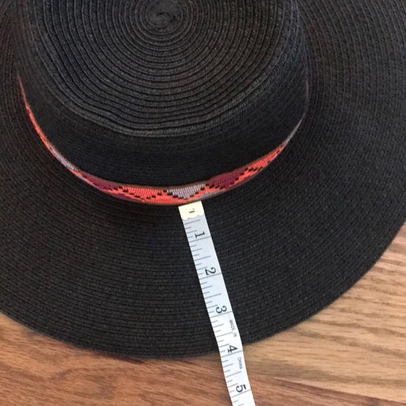 Aztec band floppy straw hat - NWT 👒 - Picture 7 of 9